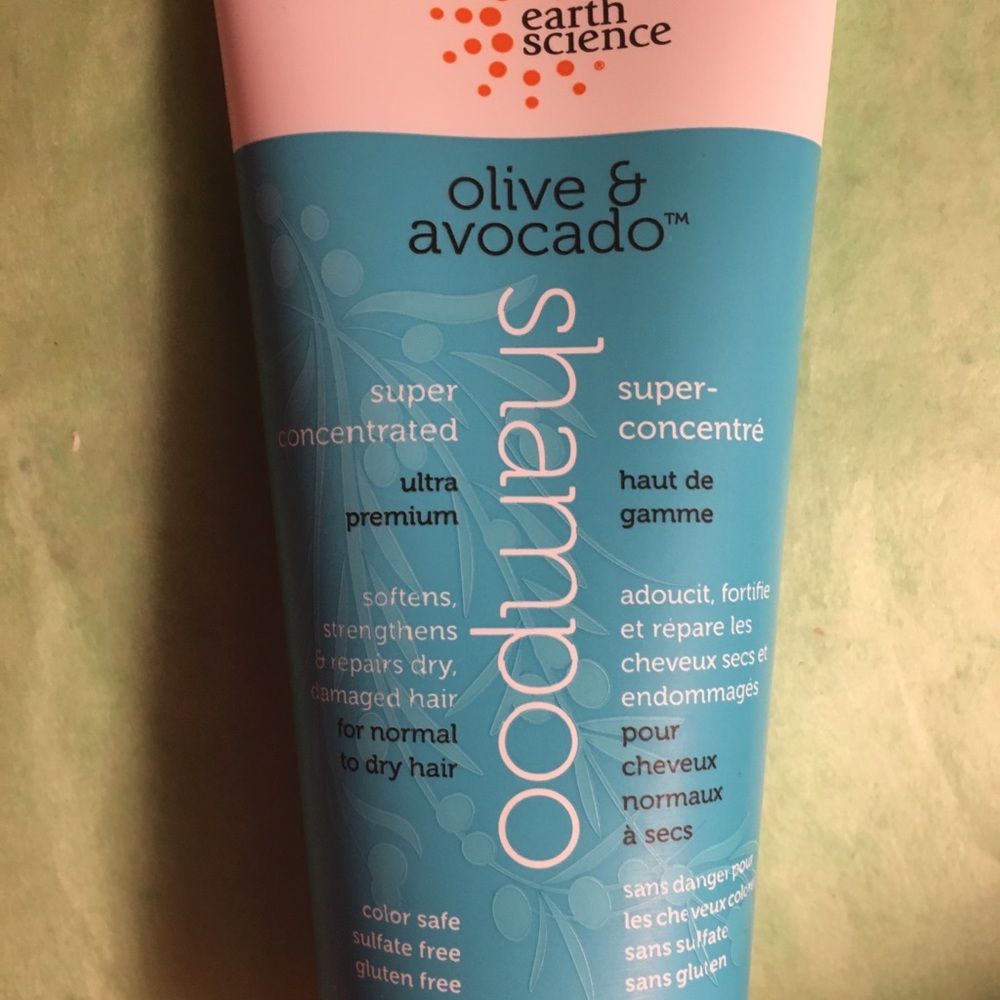 Earth science shampoo